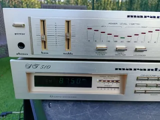 Amplificador y Sintonizador Marantz