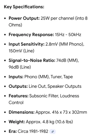 Amplificador y Sintonizador Marantz