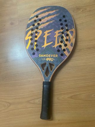 Pala tenis playa profesional Sandever + Funda
