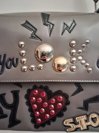 Bolso Braccialini Gris