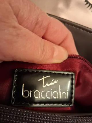 Bolso Braccialini Gris