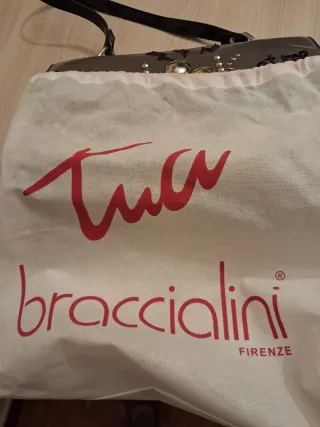 Bolso Braccialini Gris