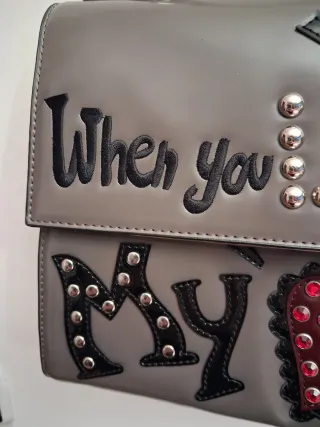 Bolso Braccialini Gris