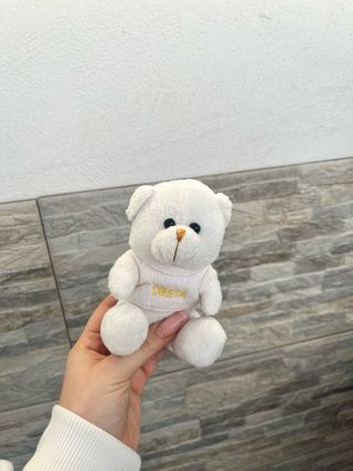 Peluche Orsetto Bianco con Maglioncino