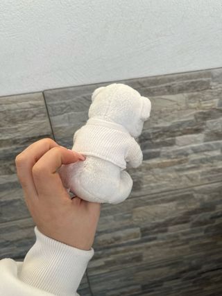Peluche Orsetto Bianco con Maglioncino