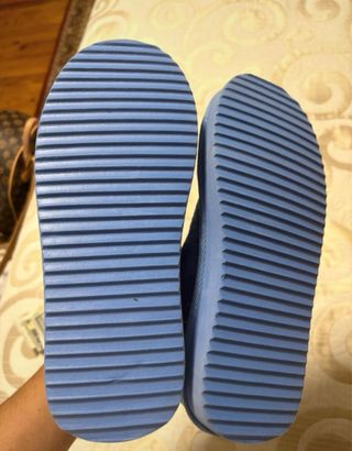 Botas niña polares azules