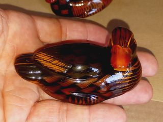 Conjunto Patos Decorativos em Porcelana