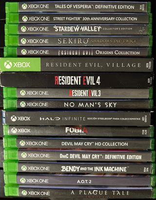 Juegos Xbox One 30€/unidad