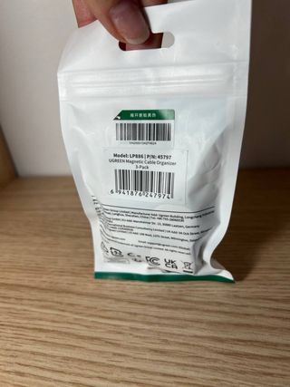 UGREEN MAGNETIC CABLE ORGANIZER 3-PACK