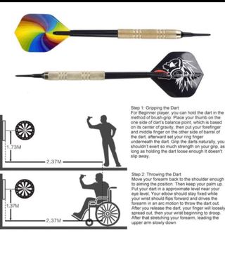 Pack De Dardos Para Diana