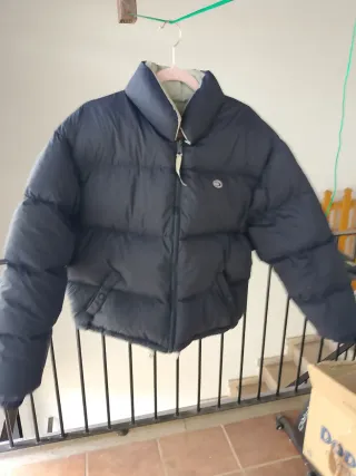 Plumífero John Smith azul y blanco