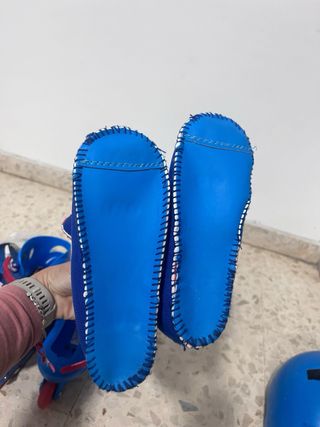 Patines Oxelo Azules con Protecciones