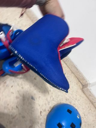Patines Oxelo Azules con Protecciones