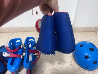 Patines Oxelo Azules con Protecciones