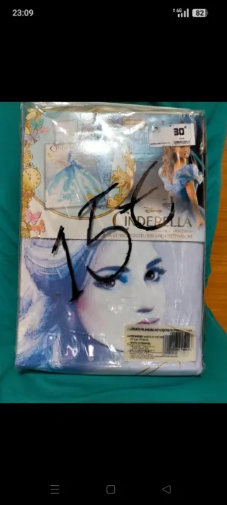 Juego Cama Infantil Disney Cenicienta