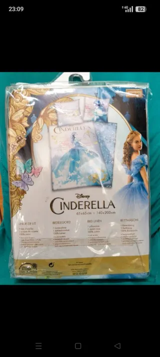 Juego Cama Infantil Disney Cenicienta