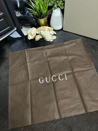 Busta porta borsa Gucci marrone