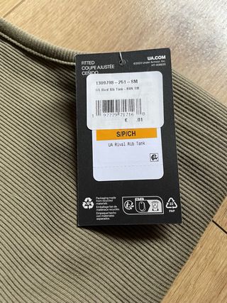 Top Under Armour Beige Talla S