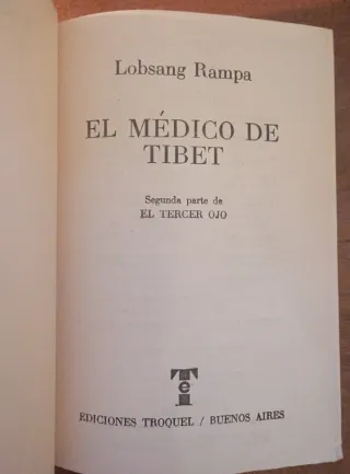 El Médico de Tibet - Lobsang Rampa