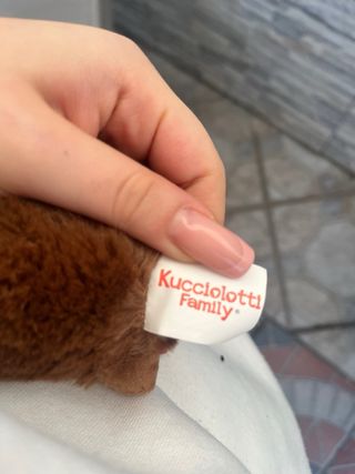 Peluche riccio portachiavi