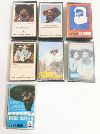 7 Jorge Cafrune Cintas Cassettes ELIGE