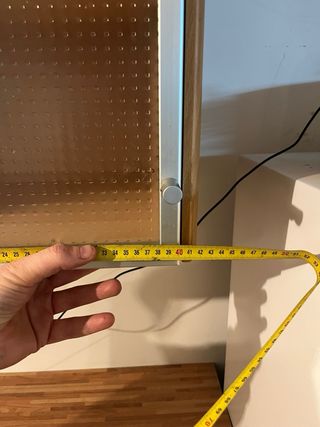 Mueble de cocina madera y cristal. Módulos supsupe