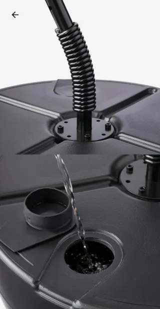 Balón de boxeo o punching ball con base lastrada