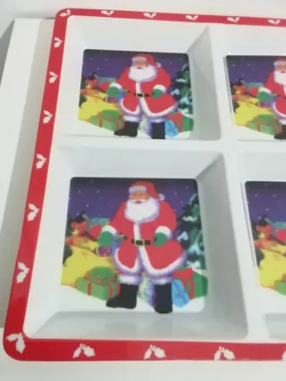 Bandeja Santa Claus Vintage