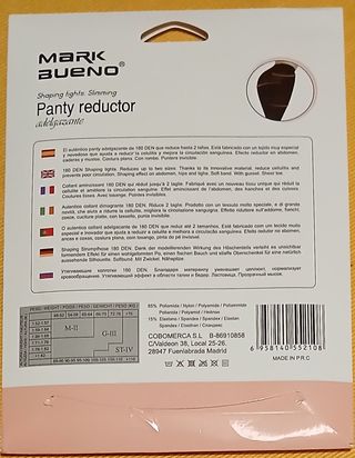 Panty reductor Mark Bueno M