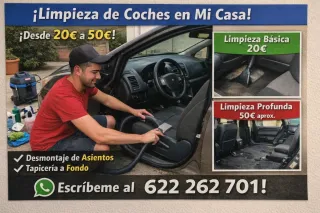 Limpieza de vehiculos Molina de Segura