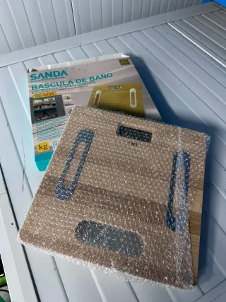 Báscula de Baño Madera sin estrenar