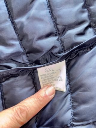 Plumas Negro Deportivo talla xxxl marca Brunotti