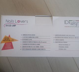 Lámpara Uñas LED ID Italian Nails Lovers