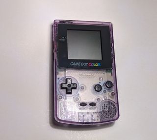Nintendo Game Boy Color Morado Transparente