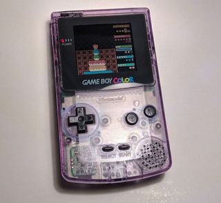Nintendo Game Boy Color Morado Transparente