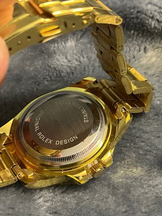 Reloj Oro Negro