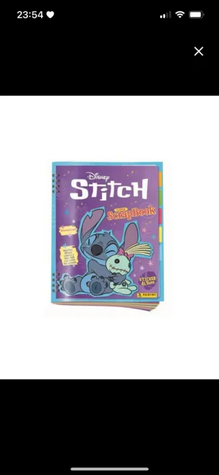 Vendo cromos Stitch Scrapbook Panini 2025