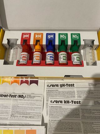 Set professionale analisi acqua acquario