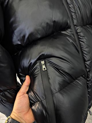 Abrigo Emporio Armani Negro Nuevo