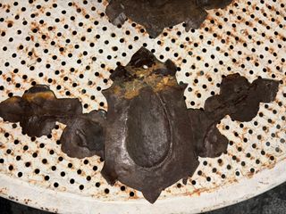 Antiche placche decorative in metallo