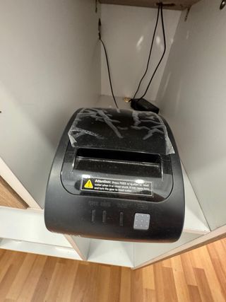 Caja registradora y impresora de tickets aproX