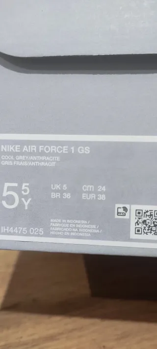 Nike Air Force 1 Gris