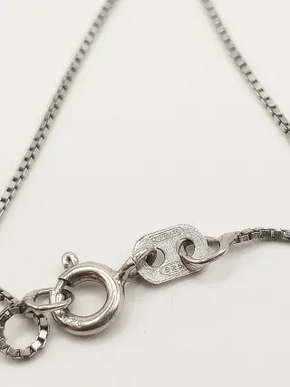 Collana ciondolo croce Gerusalemme argento 925