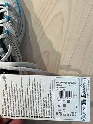 Zapatillas Salomon XT-6 Expanse Azul/Plata