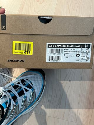 Zapatillas Salomon XT-6 Expanse Azul/Plata
