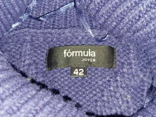 Jersey Sra. punto, cuello alto, Fórmula Joven