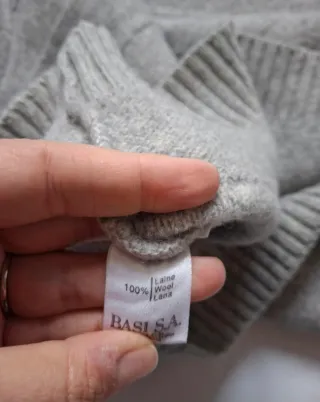 Gilet Lacoste lana uomo grigio