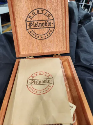 Cartera Piel Noble Hombre Marrón