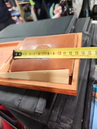 Cartera Piel Noble Hombre Marrón