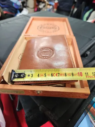 Cartera Piel Noble Hombre Marrón